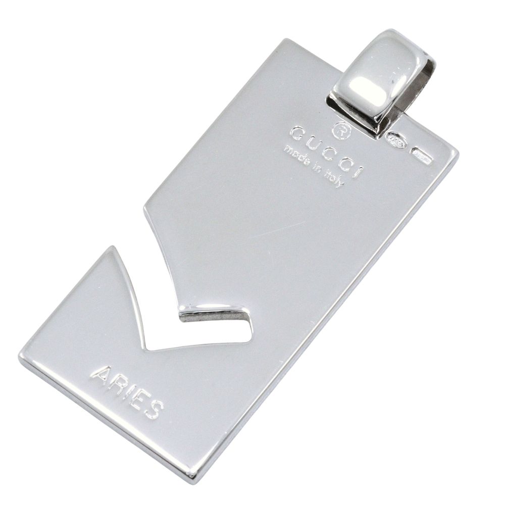 【GUCCI】グッチ おひつじ座/ARIES シルバー925 ユニセックス 12.8g ペンダントトップ