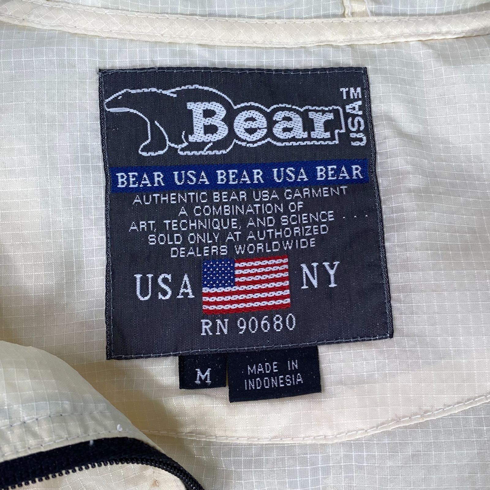00s ヴィンテージ Bear U.S.A ベアー プルオーバー アノラック XL相当 