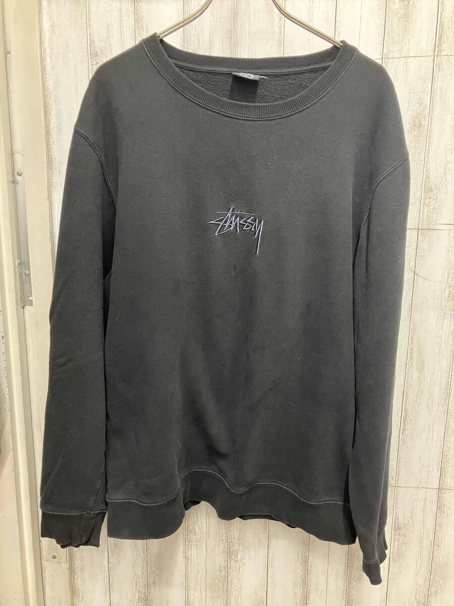 STUSSY/スウェット/118294 ブラック 刺繍ロゴXL以上 7,066円