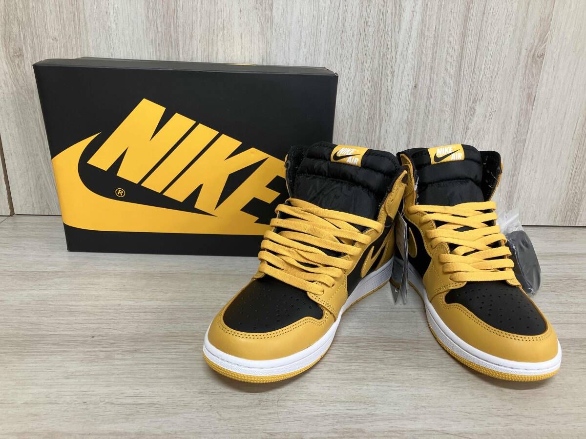 NIKE ナイキ 555088-701 スニーカー 27.5cm ブラック/イエロー 箱有り