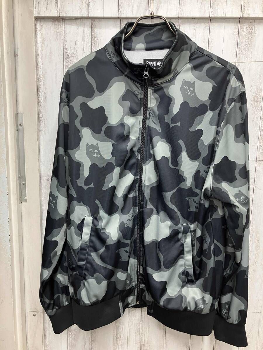 RIPNDIP/ジャージ／RND2703迷彩柄ポリエステル　サイズL