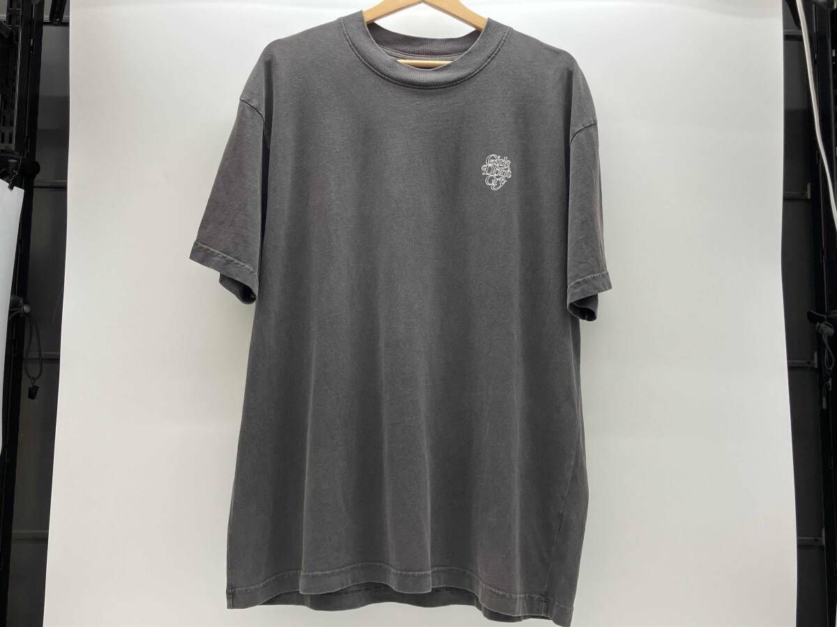 夏 Girls Don't Cry GDC Neon T-shirt OTSUMO PLAZA ガールズドントクライ オツモプラザ ネオンTシャツ グレー コットン