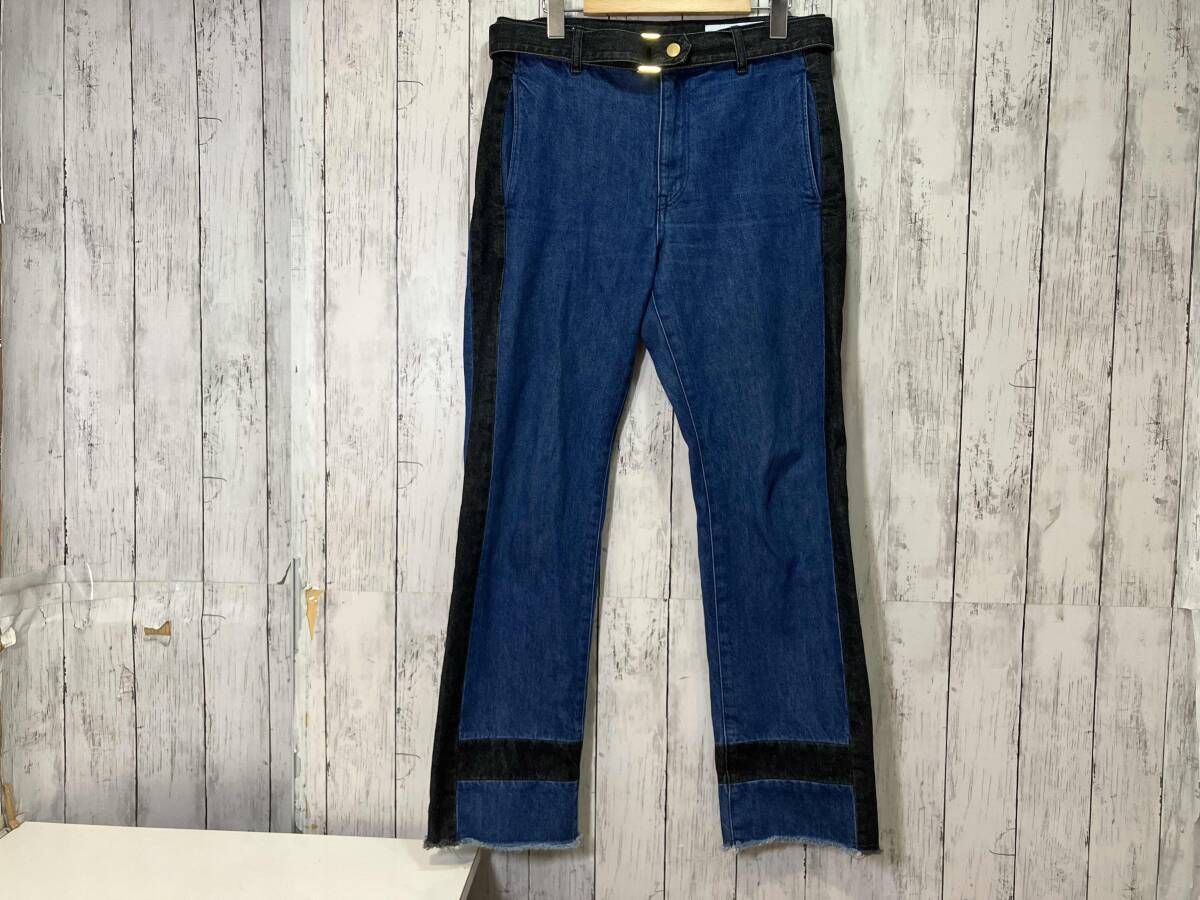 CULLNI クルニ Side Line Straight Denim 23-AW-005 M