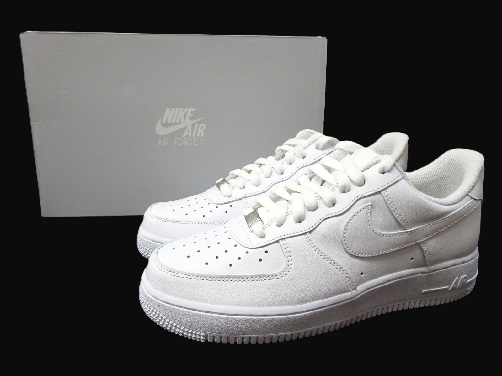 25.5cm【未使用黒タグ付】NIKE ナイキ AIR FORCE 1 LOW エアフォース1 CW2288-111 スニーカー 白 US7.5