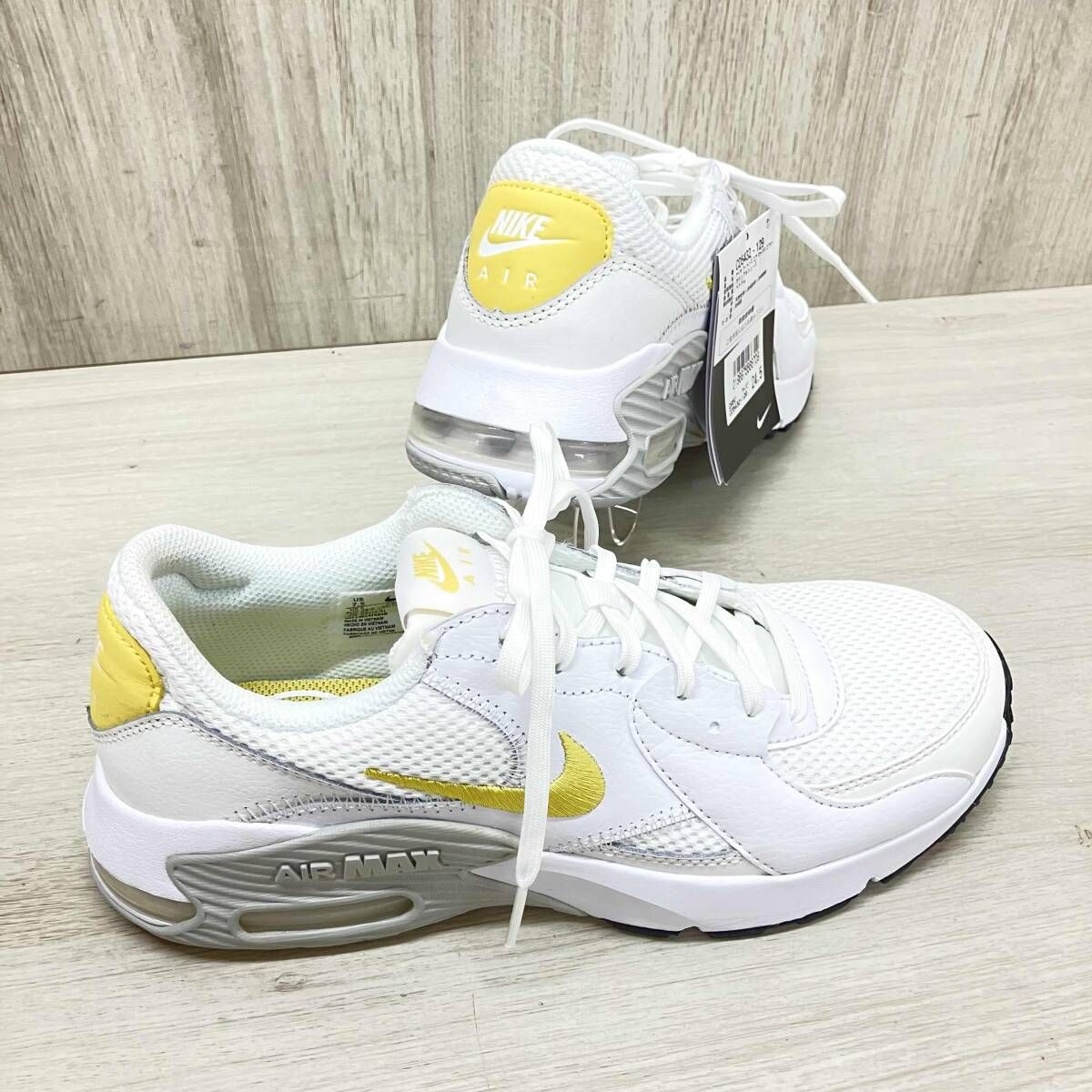 NIKE/ナイキ/スニーカー/CD5432-129/AIR MAX EXCEE/ホワイト×イエロー/24.5cm