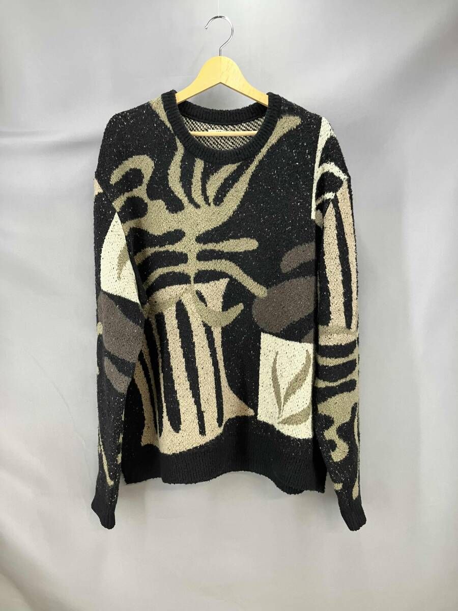 ★ KHOKI コッキ 23AW-K-04 ニット サイズ3 ブラック系 冬