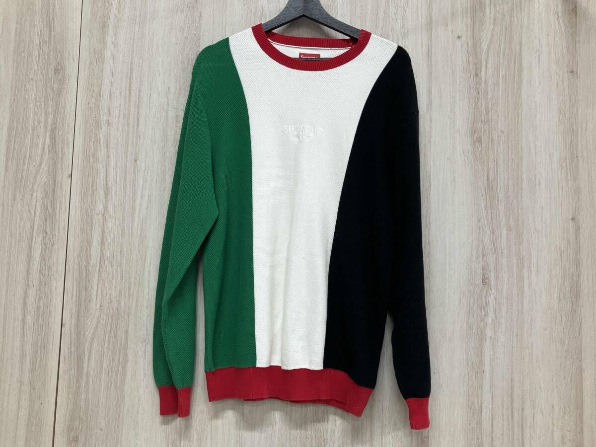 Supreme シュプリーム 20SS pique crewneck Lサイズ