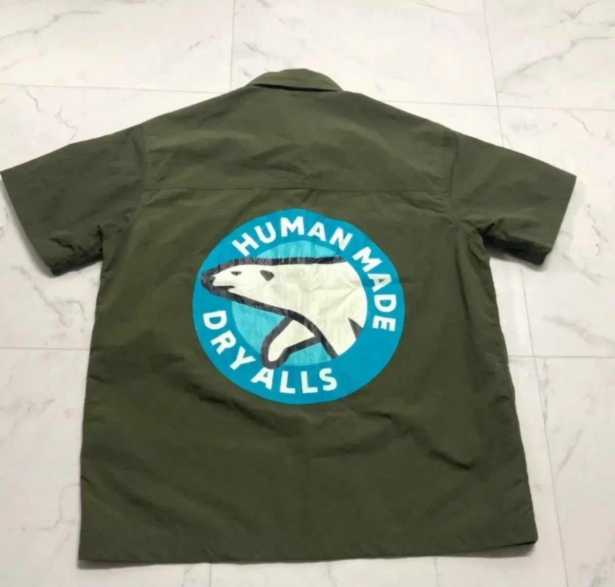 HUMAN MADE 23SS キャンピング ショートスリーブ ナイロン 半袖シャツ
