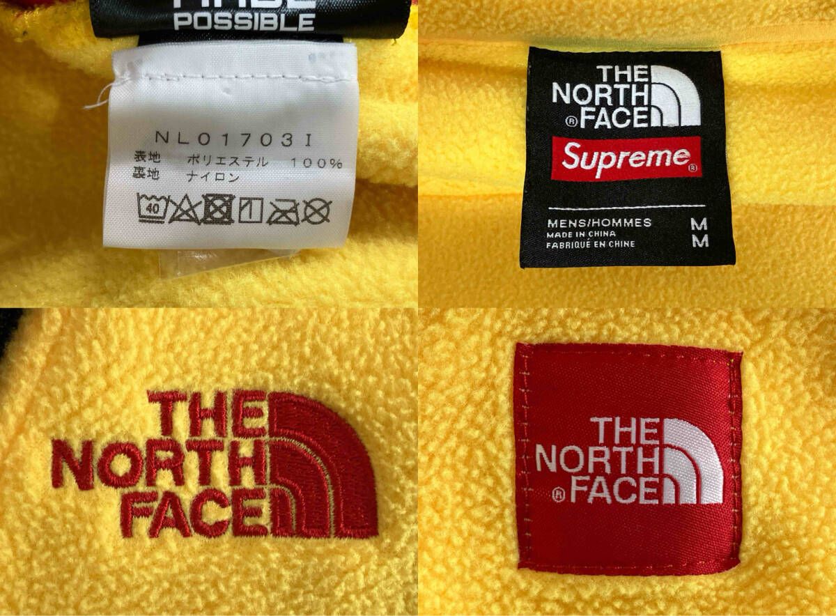 Supreme シュプリーム THE NORTH FACE ザノースフェイス フリース