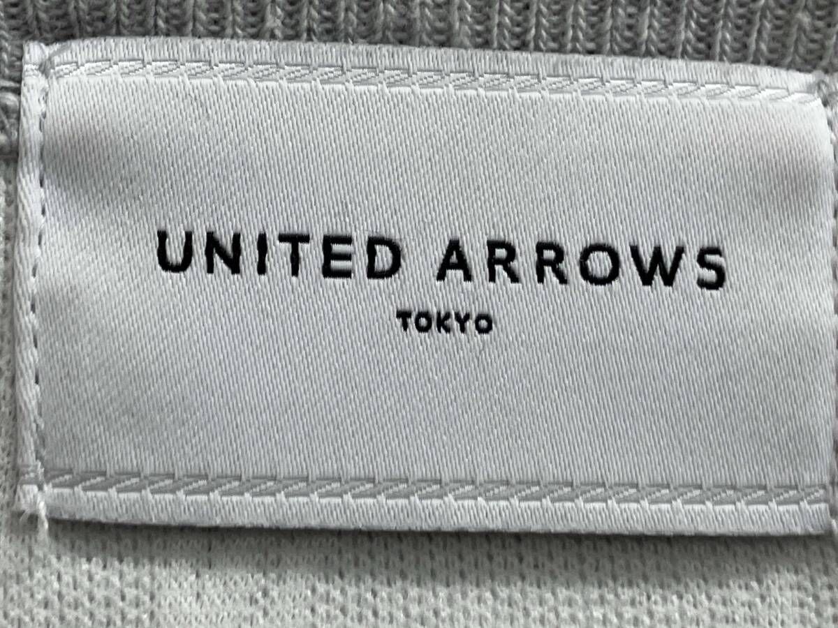 25AW UNITED ARROWS BOTANY ジャガードスウェットプルオーバー グレー