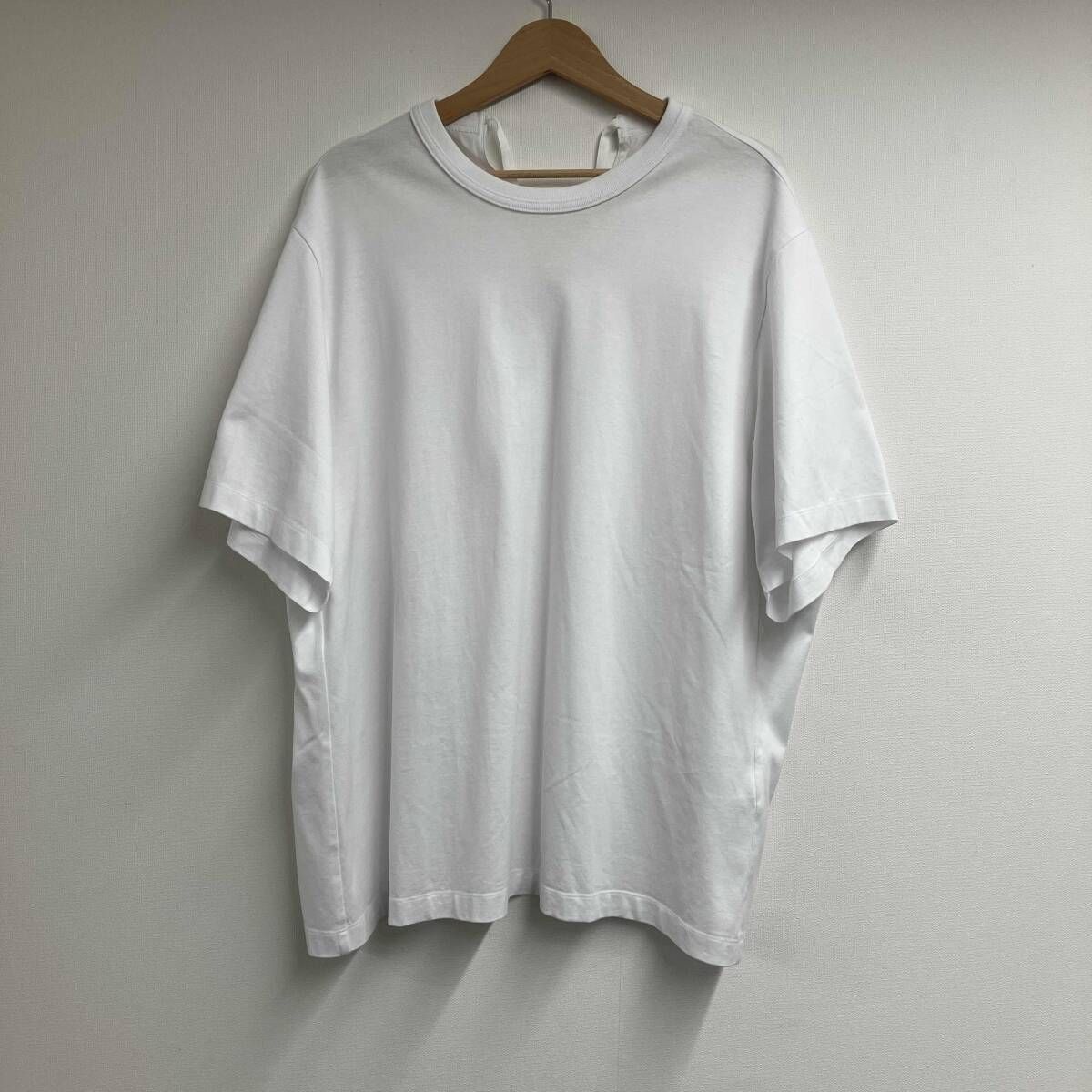 CARVAN／半袖タイバックTシャツ／ホワイト
