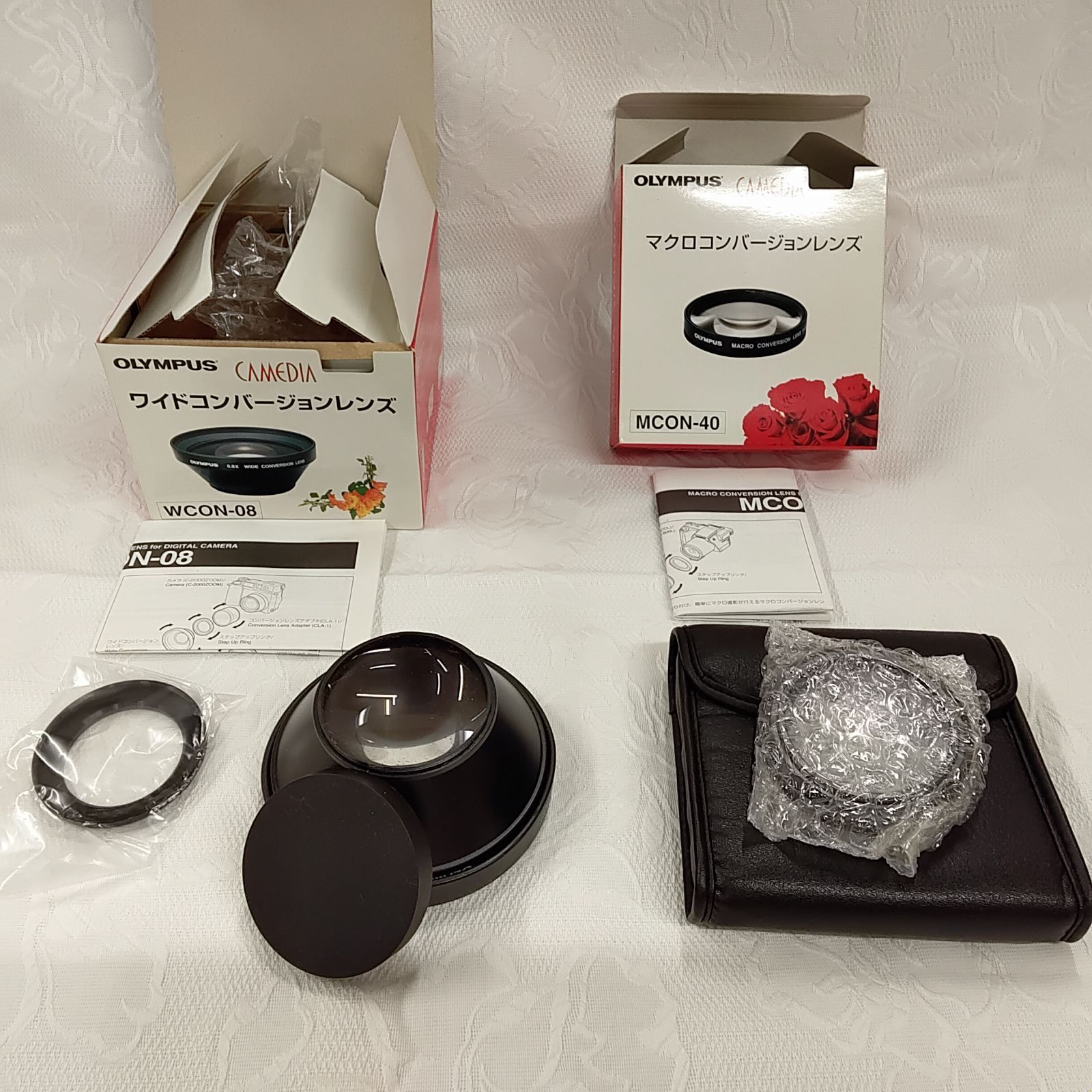 オリンパス OLYMPUS ワイドコンバージョンレンズ WCON-08 マイクロ