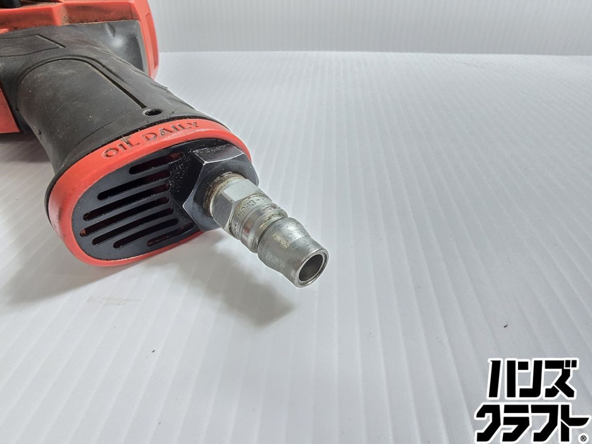 △【中古】スナップオン 3/8”スタッビーエアインパクト 常圧 差込角3/8 