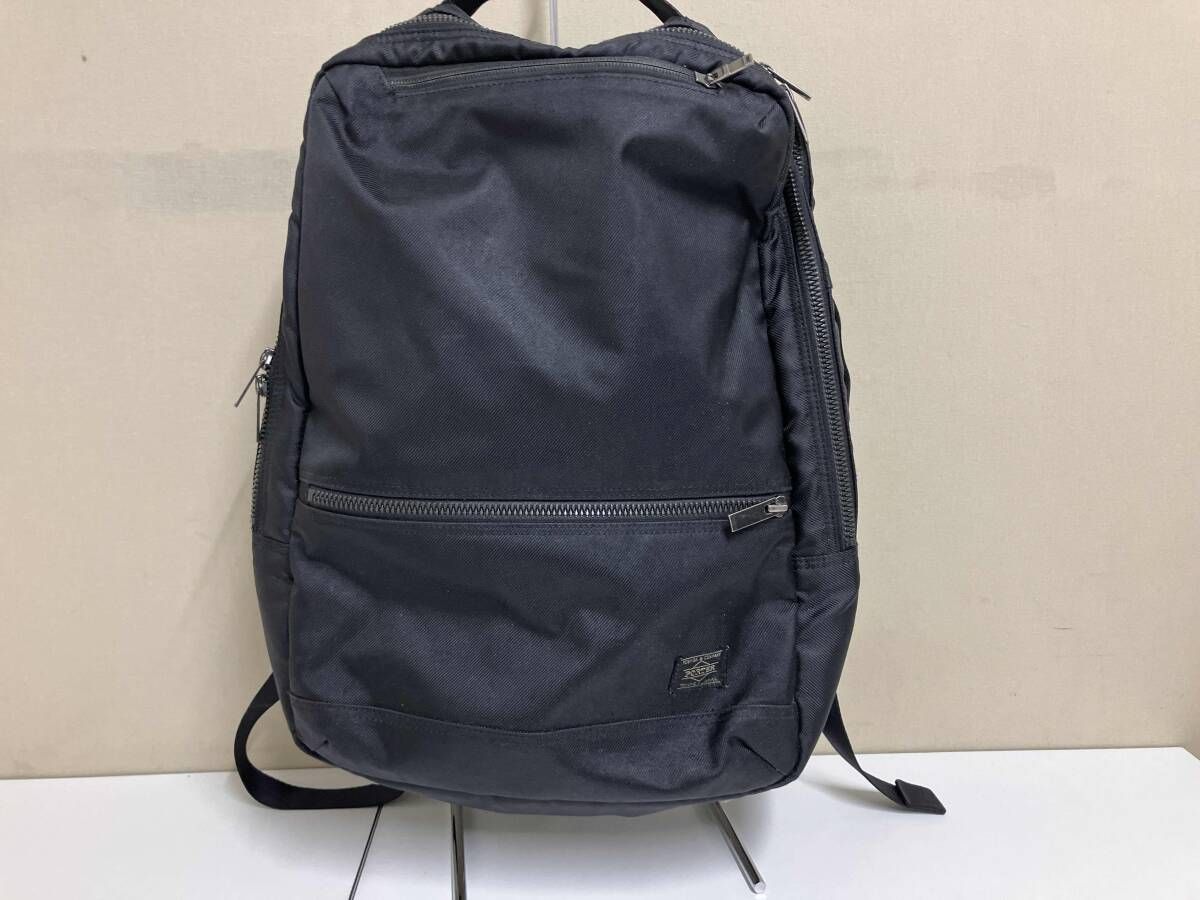 PORTER ポーター 2WAY バッグ リュック デイパック ブリーフケース ビジネスバッグ 黒 スレあり
