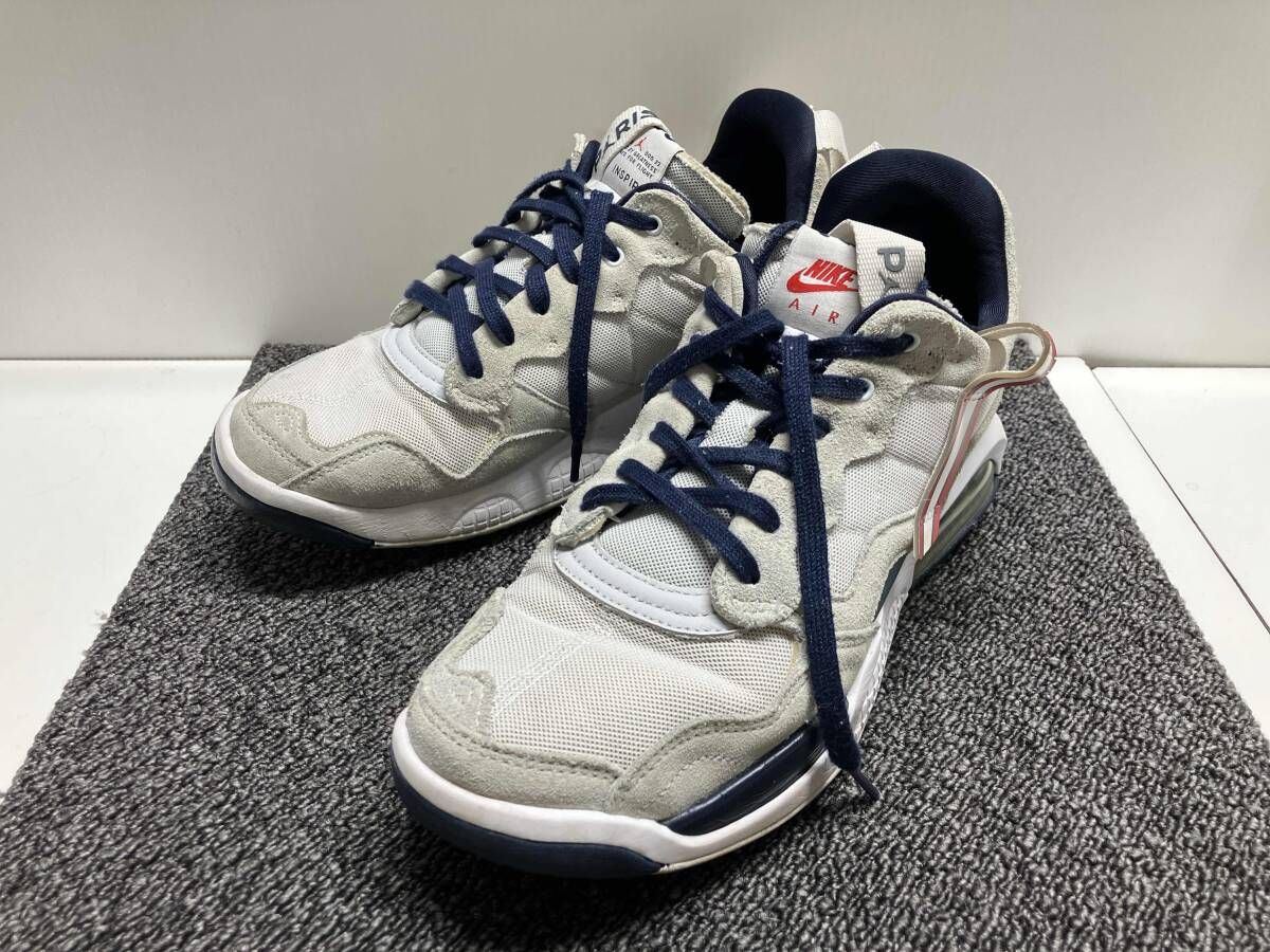 NIKE AIR JORDAN MA2 PSG ナイキ エアジョーダン スニーカー DJ2657-104 サイズ27cm ホワイト系 白 ネイビー 紺