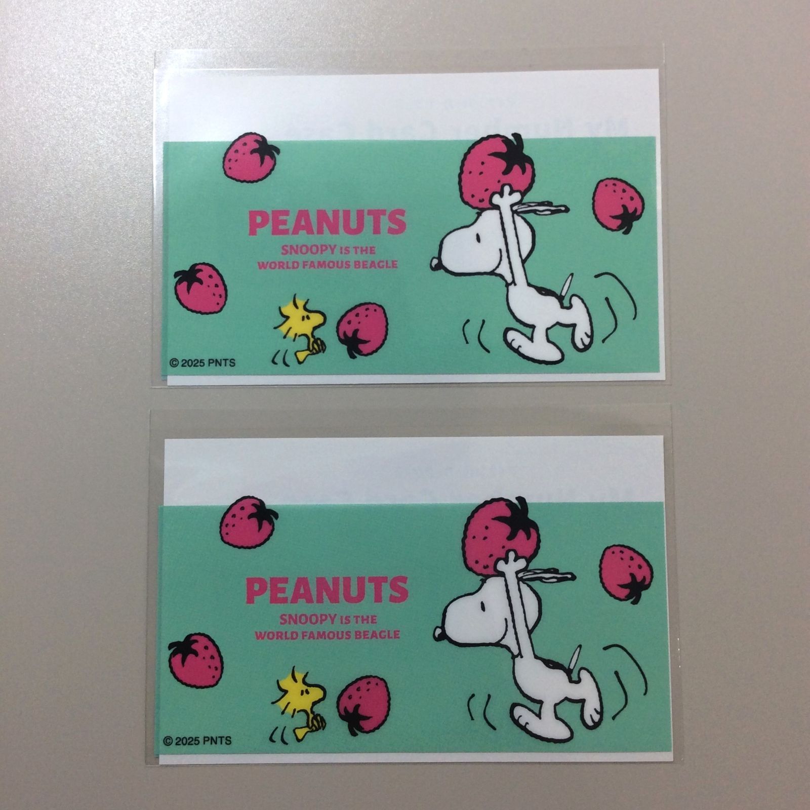 昭和レトロ♡SNOOPY 絆創膏 クリアケース入り【激レア】 SNO511-0042【新品・未使用】スヌーピー マイナンバーカードクリア