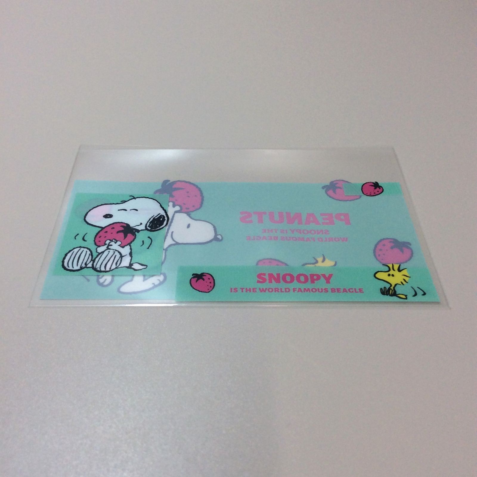 SNO511-0042【新品・未使用】スヌーピー マイナンバーカードクリア