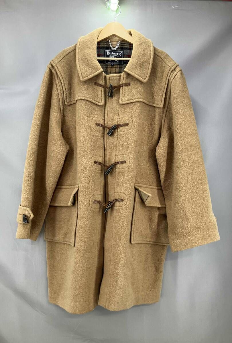 ☆ Burberrys バーバリー ダッフルコート 内側チェック柄 L ベージュ