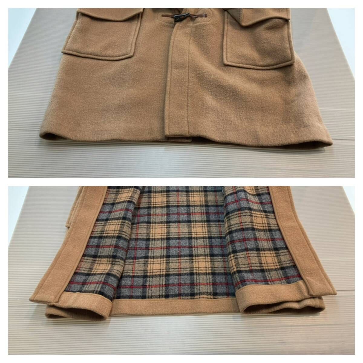 ☆ Burberrys バーバリー ダッフルコート 内側チェック柄 L ベージュ
