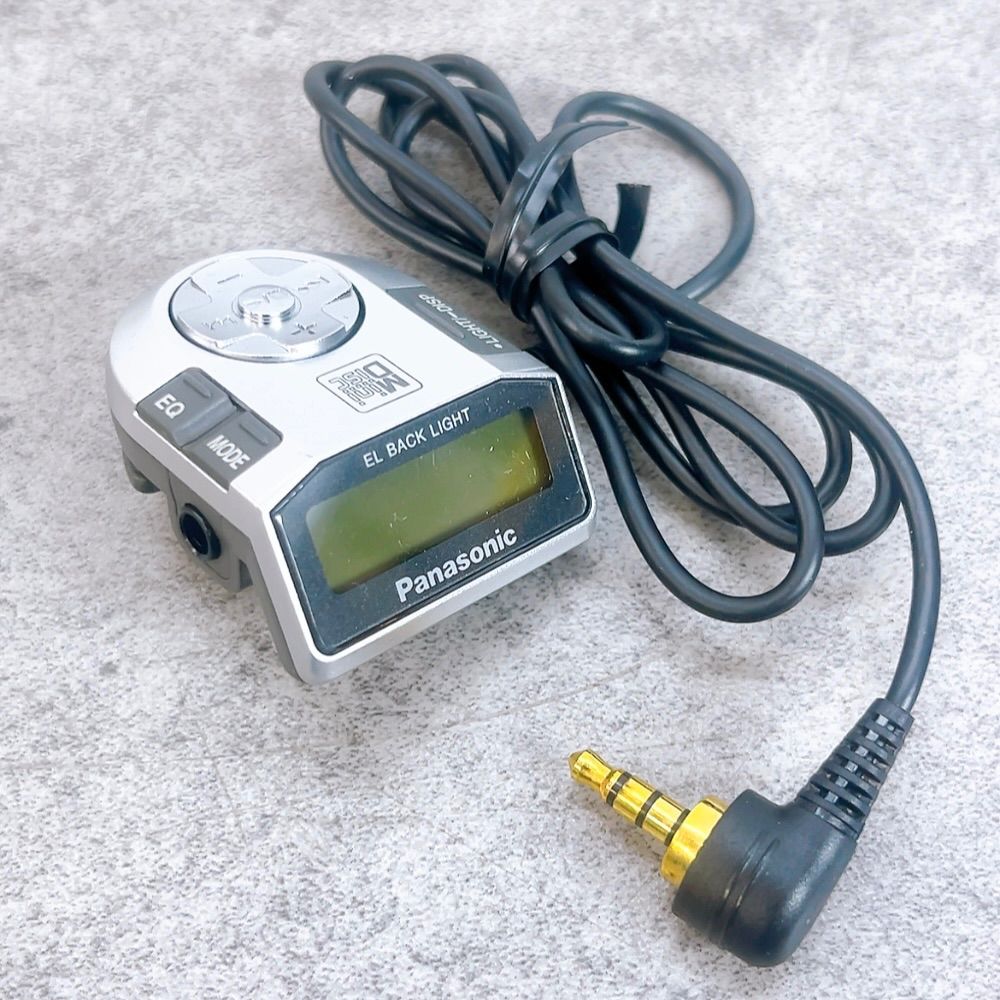 H-1686 Panasonic ポータブルMDプレーヤー SJ-MJ7 シルバー 動作品