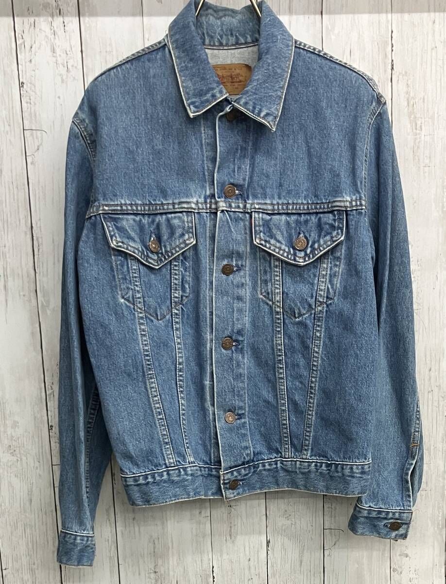 Levi's Gジャン リーバイス デニムジャケット 70505-0217 刻印715 米国製 size38