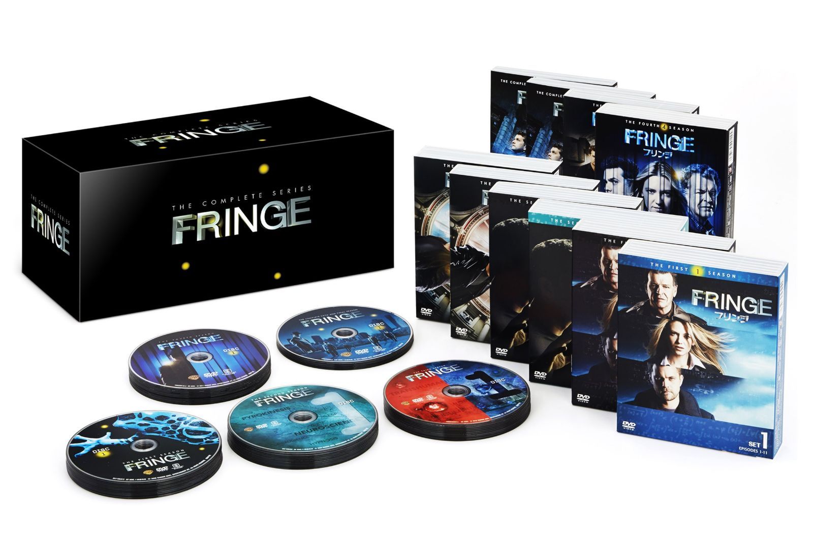 FRINGE/フリンジ 〈シーズン1-5〉 コンプリートDVD BOX Soft Shell(初回限定生産/50枚組)