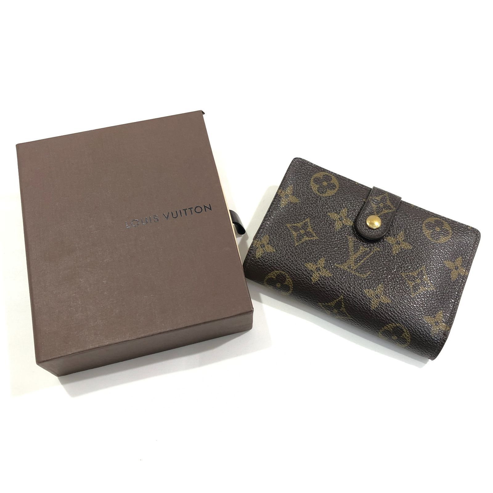 [七重浜85-2-080523nh] LOUIS VUITTON ルイヴィトン ポルトフォイユヴィエノワ　M61674[中古] [レディース]