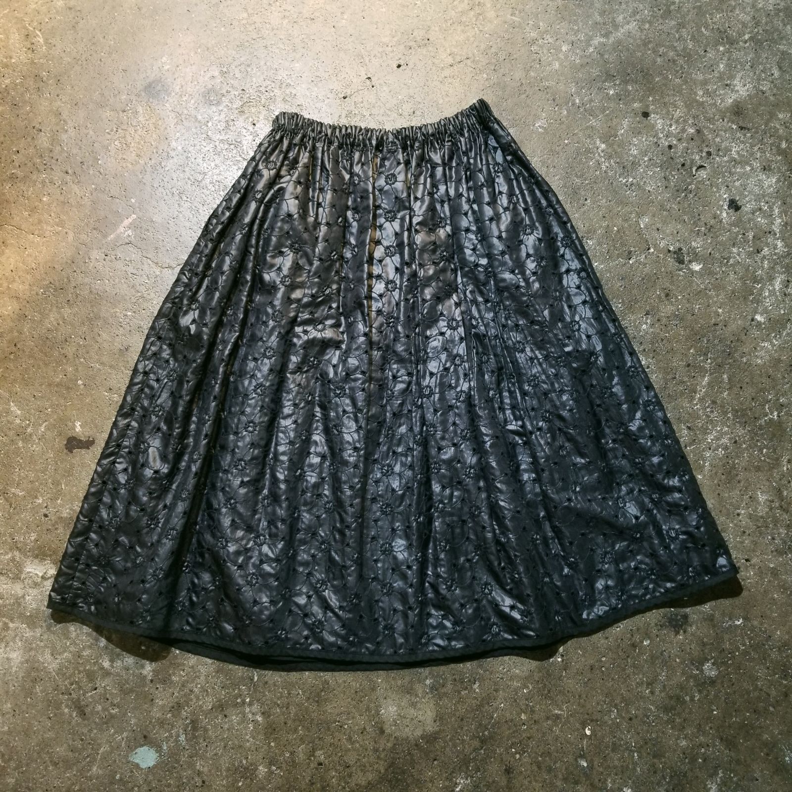tricot COMME des GARCONS 20ss 花柄カットワーク刺繍 スカート トリコ 