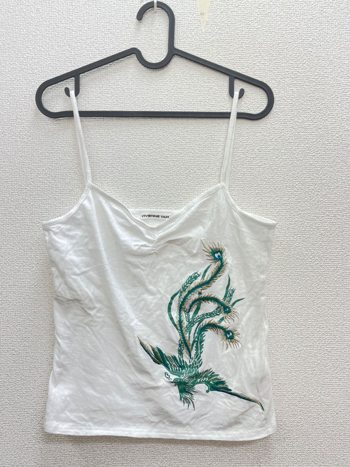 35. VIVIENNE TAM ヴィヴィアンタム 刺繍 キャミソール レディース サイズ1