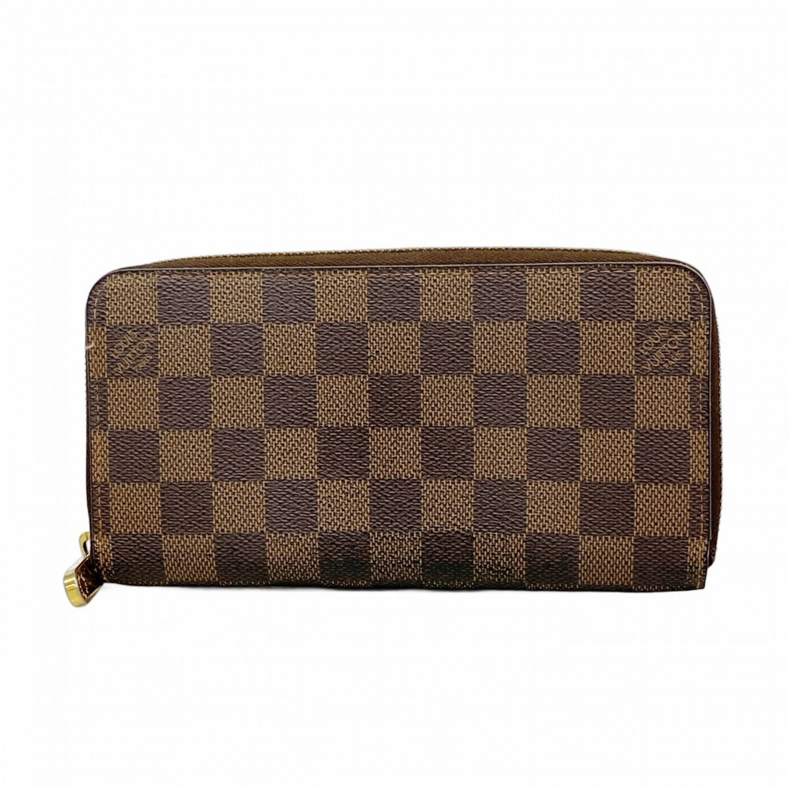 ルイ・ヴィトン(Louis Vuitton) ルイ・ヴィトン 長財布 ダミエ ジッピーウォレット N60015 エベヌメンズ レディース P3039597
