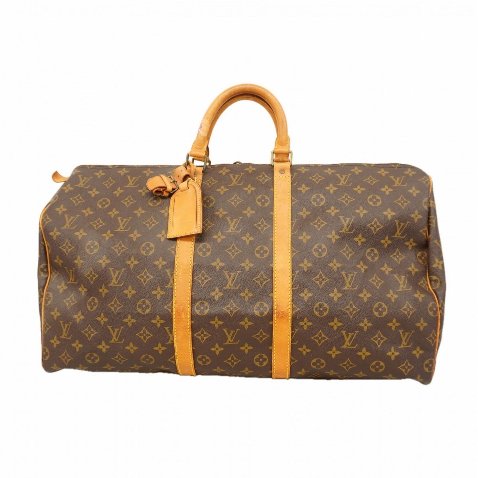 ルイ・ヴィトン(Louis Vuitton) ルイ・ヴィトン バッグ・ボストンバッグ モノグラム キーポル55 M41424 ブラウンメンズ レディース P3022612