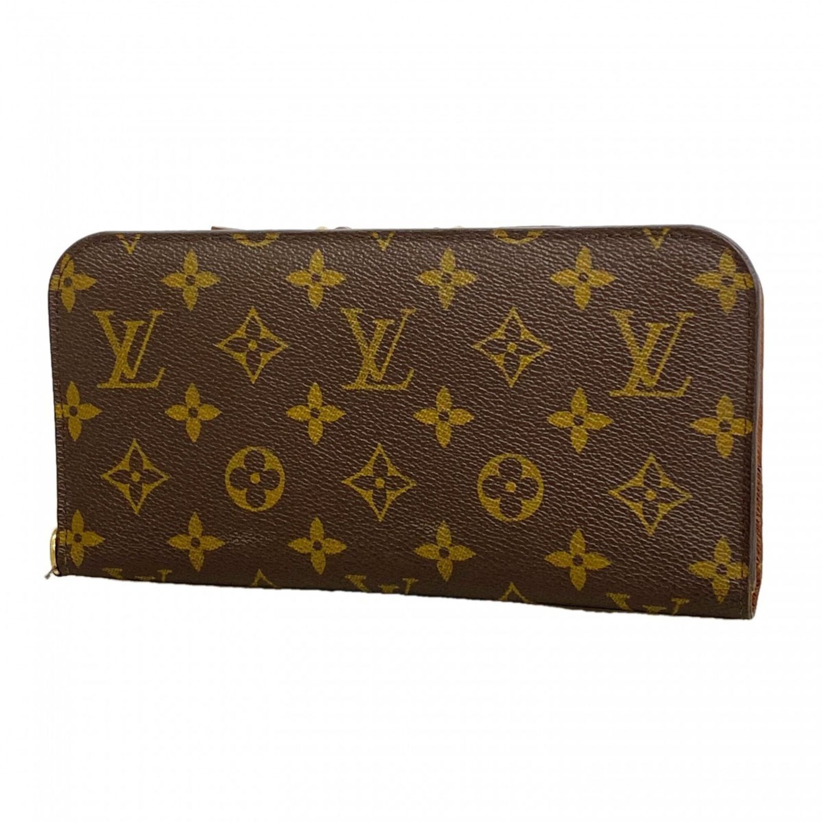 ルイ・ヴィトン(Louis Vuitton) ルイ・ヴィトン 長財布 モノグラム ポルトフォイユアンソリット M60042 ブラウンレディース OP004952