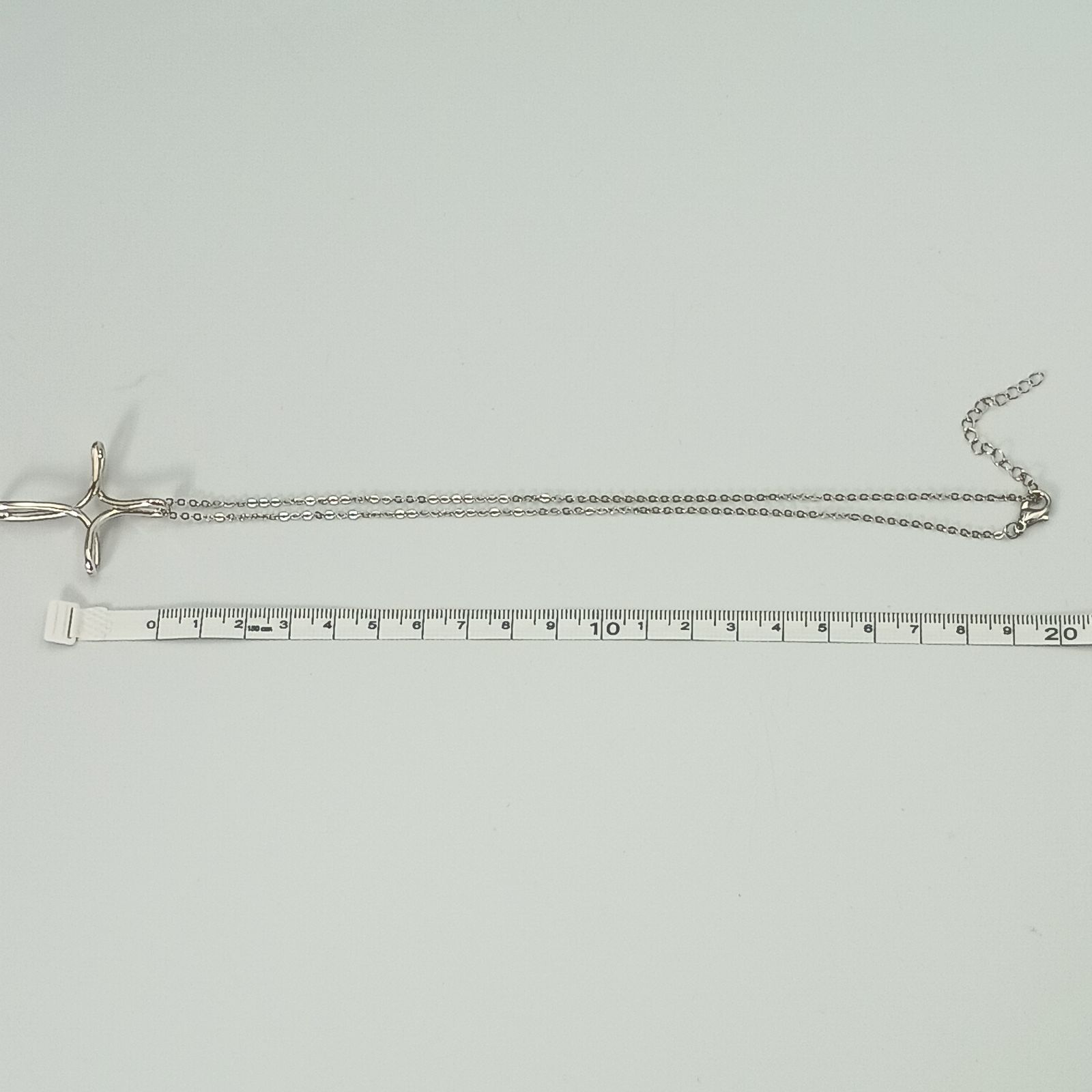 美品◎ティファニー インフィニティクロス 十字架 ネックレス シルバー925 TIFFANY&Co. ティファニー インフィニティ クロス ネックレス