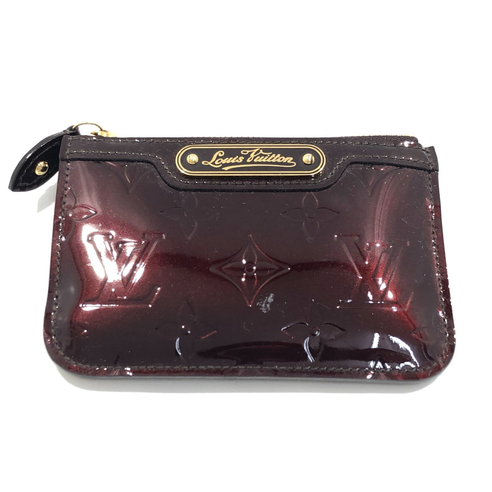 [七重浜85-1-080524nh] LOUIS VUITTON ルイヴィトン ヴェルニレザーキーケース　M93557[中古] [レディース]