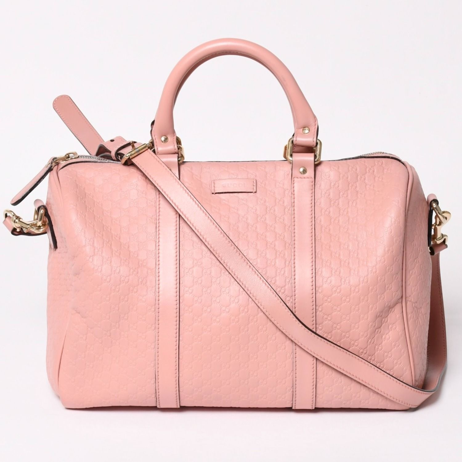 GUCCI　ボストンバッグ　グッチ 極美品 GUCCI グッチ ショルダーバッグ ミニボストン 2WAY マイクロ