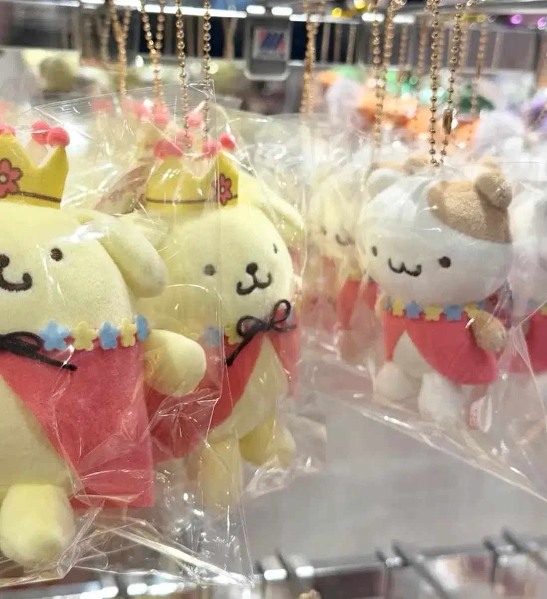 サンリオ ポムポムプリン ぬいぐるみ ポップアップ マジカル プリン マスコット キーホルダー