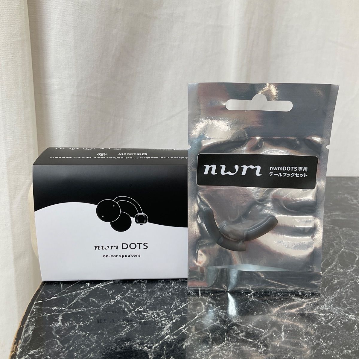 nwm DOTS MBE002RA バーガンディレッド テールフック 2点セット