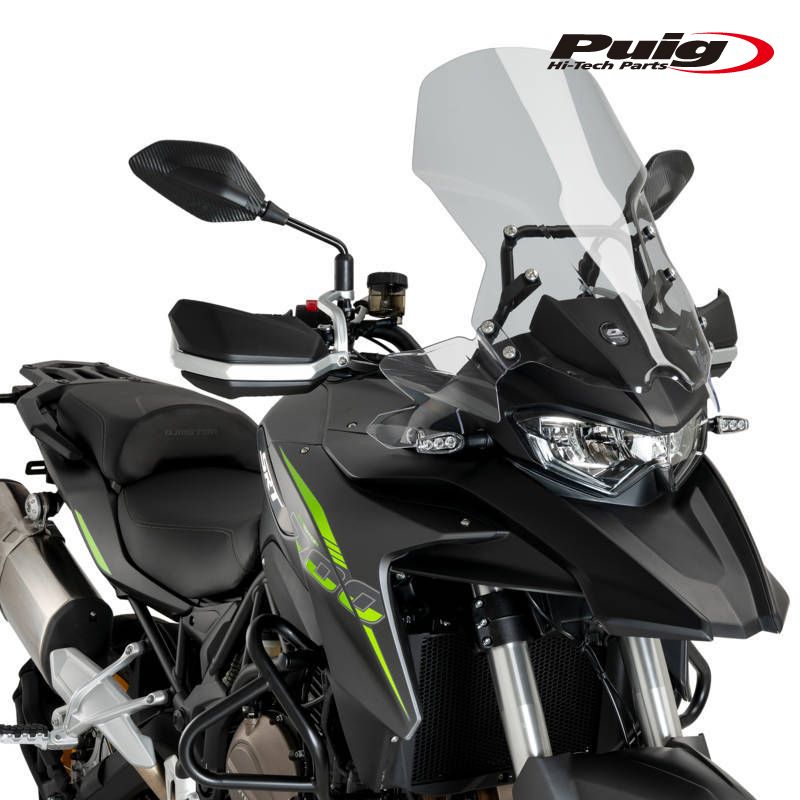 Puig 9485F TOURING SCREEN [DARK SMOKE] BENELLI TRK 502 (16-26) プーチ ツ－リング スクリーン