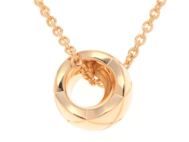 CHANEL シャネル ジュエリー ココクラッシュコレクション J12305 ネックレス イエローゴールド レディース【中古】【432】