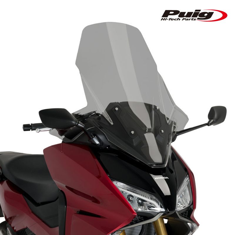 Puig 20574F V-TECH LINE TOURING SCREEN [DARK SMOKE] HONDA FORZA 750(21-26) プーチ ツ－リング スクリーン