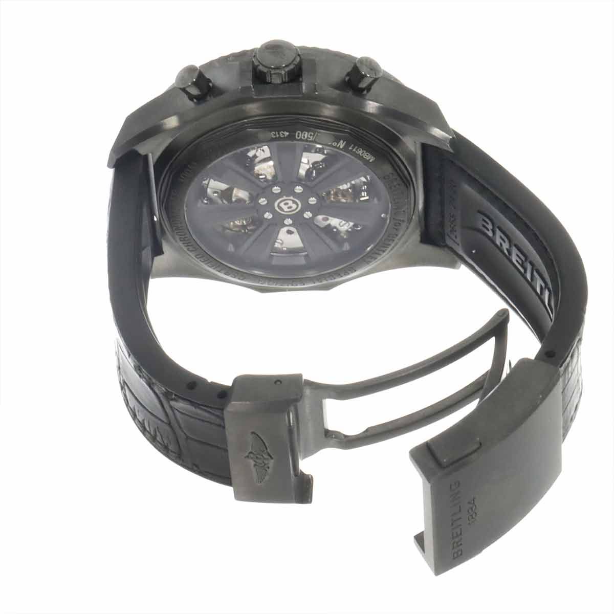 ブライトリング BREITLING ベントレー B06 ミッドナイトカーボン MB0611 クロノグラフ 500本限定 メンズ 腕時計 自動巻き Bentley 90327731 ブライトリング BREITLING ベントレー B06 ミッドナイトカーボン