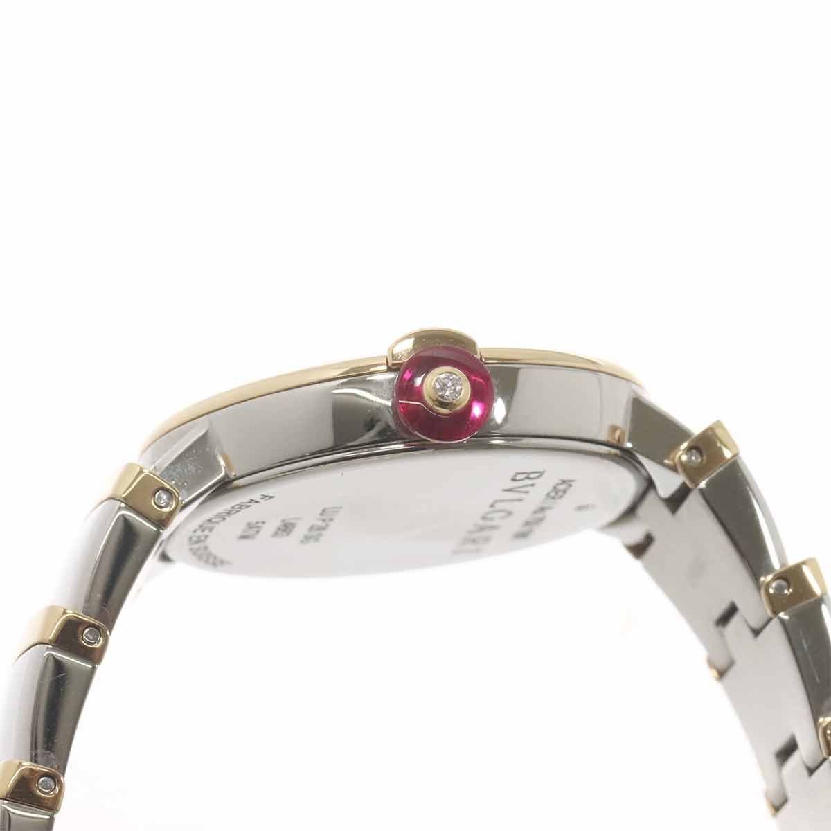 ブルガリ BVLGARI ルチェア コンビ LUP28SG レディース 腕時計 12P 