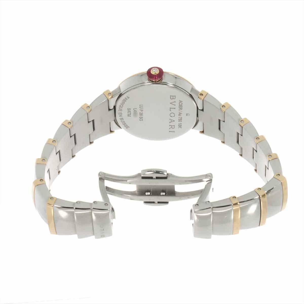 ブルガリ BVLGARI ルチェア コンビ LUP28SG レディース 腕時計 12P 