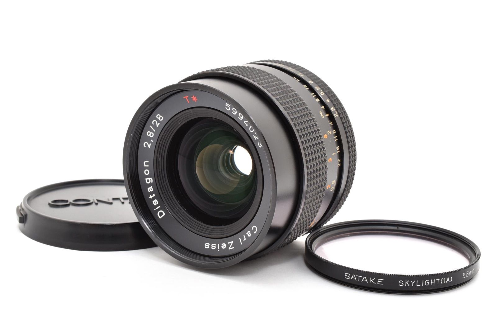 ◇◆ 極上完動品 コンタックス Contax Carl Zeiss ディスタゴン Distagon 28mm f/2.8 AEJ 一眼 レンズ C/Y 動作確認済 4633 ◆◇