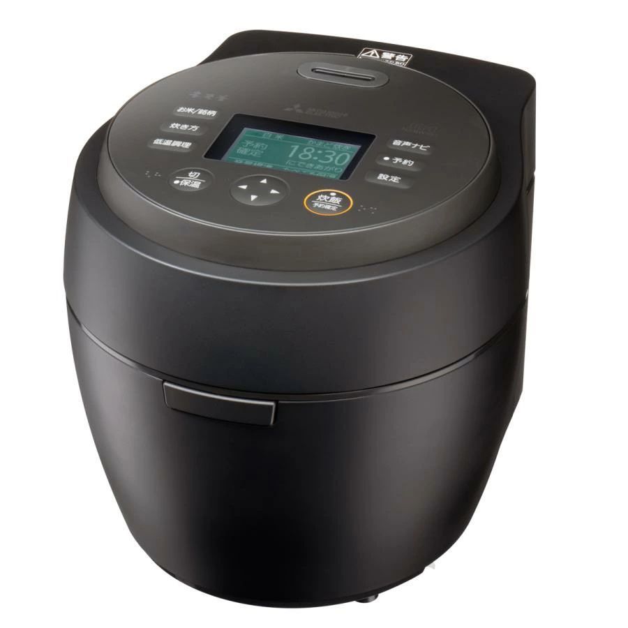 メーカー保証付き 新品・未開封 NJ-BW10H-B 三菱電機 MITSUBISHI 5.5合炊き IHジャー炊飯器 本炭釜 紬 炭漆黒 沖縄県及び離島地域等配送不可