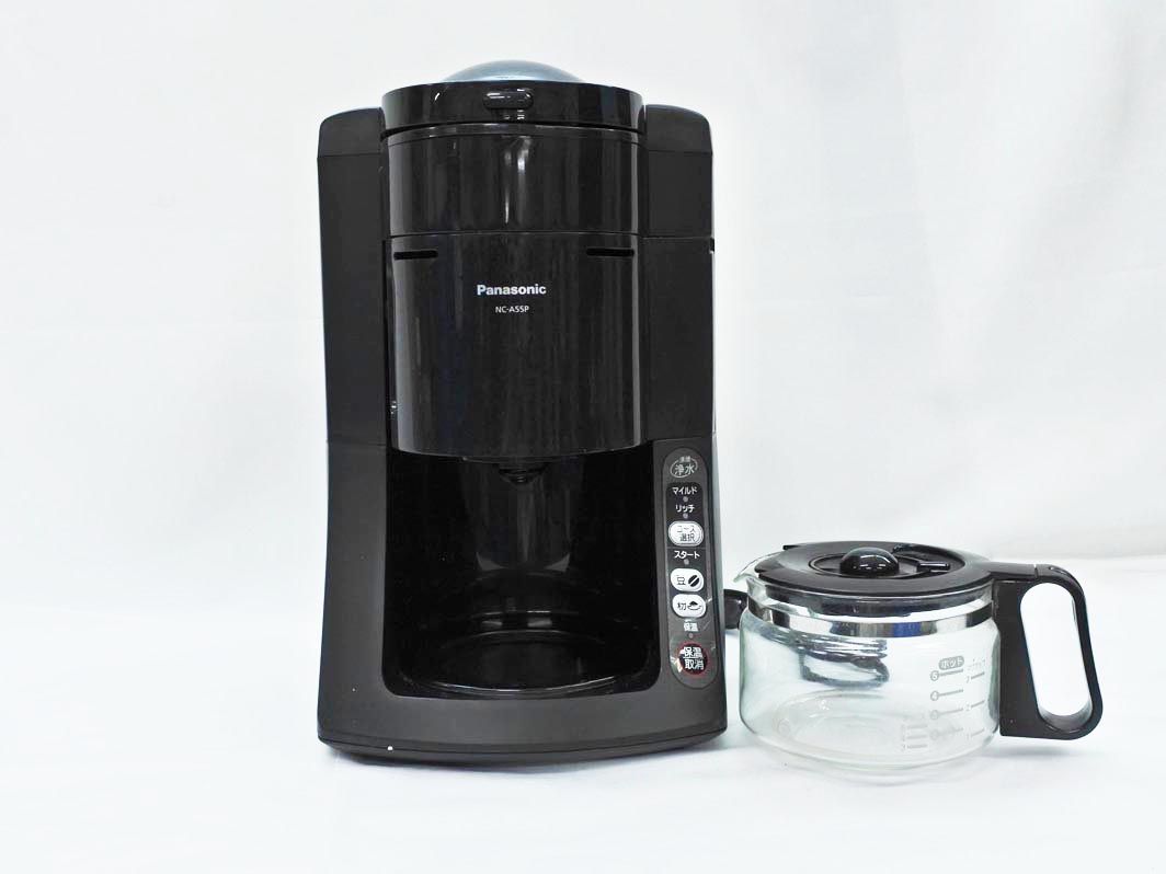 Panasonic パナソニック 2013年製 沸騰浄水 コーヒーメーカー NC-A55P
