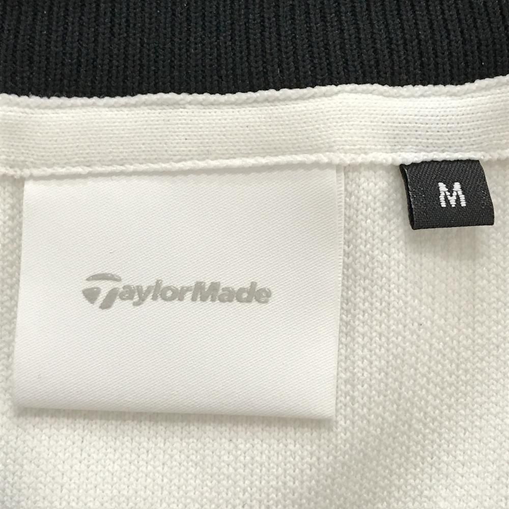 TaylorMade テーラーメイド ニットベスト レディース Vネック - 白×黒 Vネックラインドセーターベスト テーラーメイドゴルフ 26年春夏新作 ベスト レディス(ベスト)|Taylor ストレッチ リラックスド レディース（ブランドテーラーメイド メルカリ