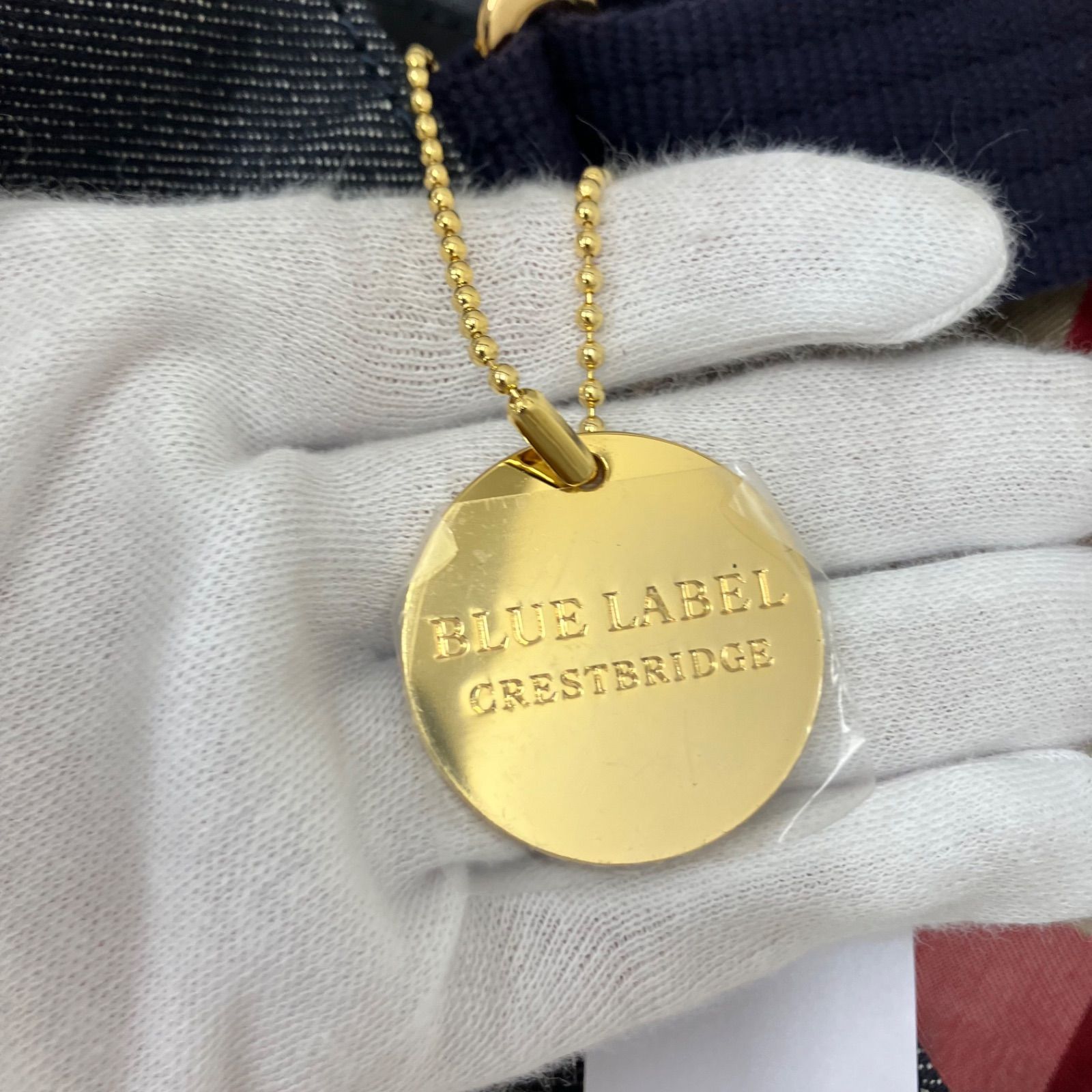 4710 【美品】 BLUE LABEL CRESTBRIDGE ブルーレーベルクレスト 