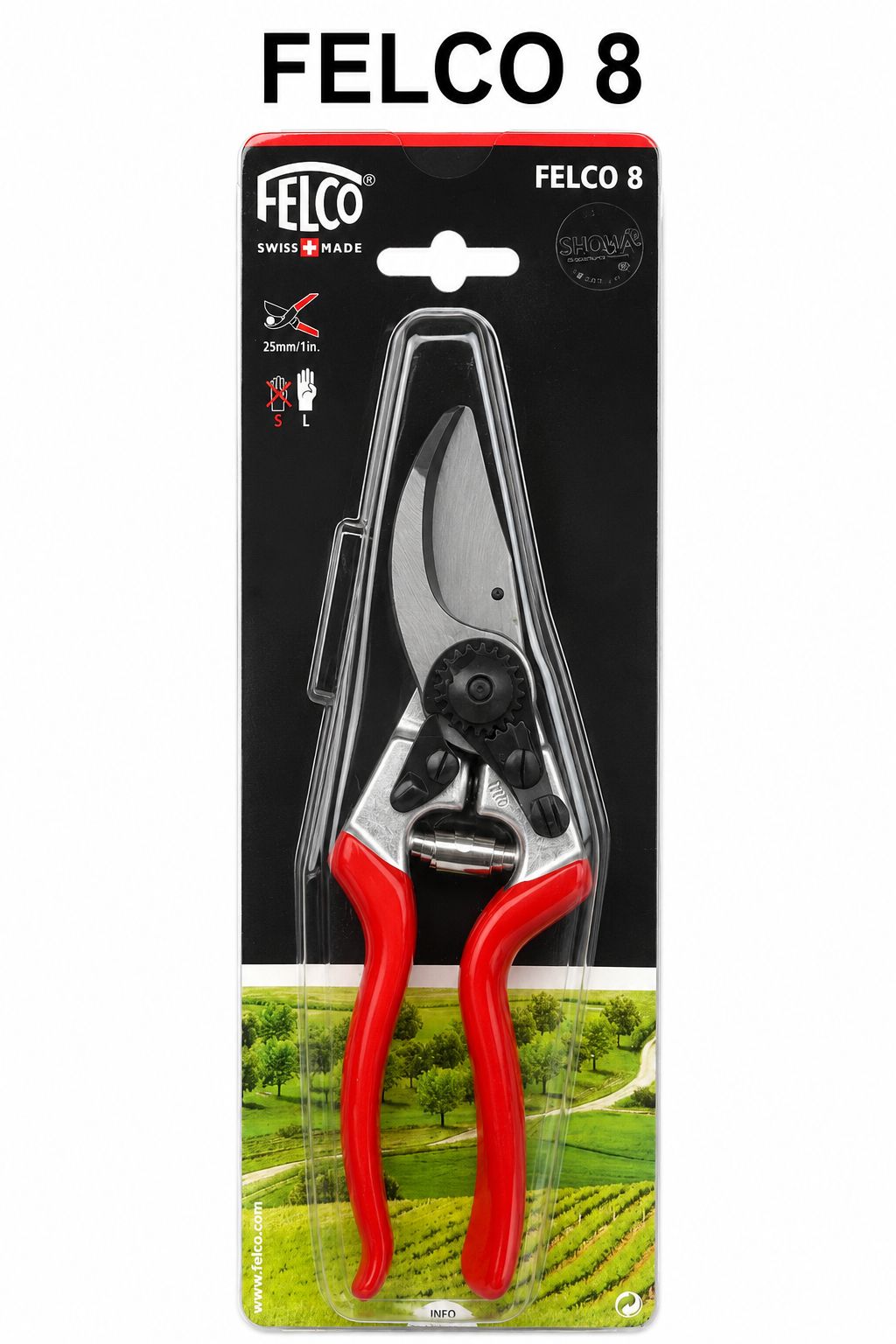 【送料190円】正規品 スイス製 フェルコ8剪定鋏 FELCO8 剪定鋏 園芸はさみ 剪定ハサミ 剪定バサミ 枝切り フェルコ
