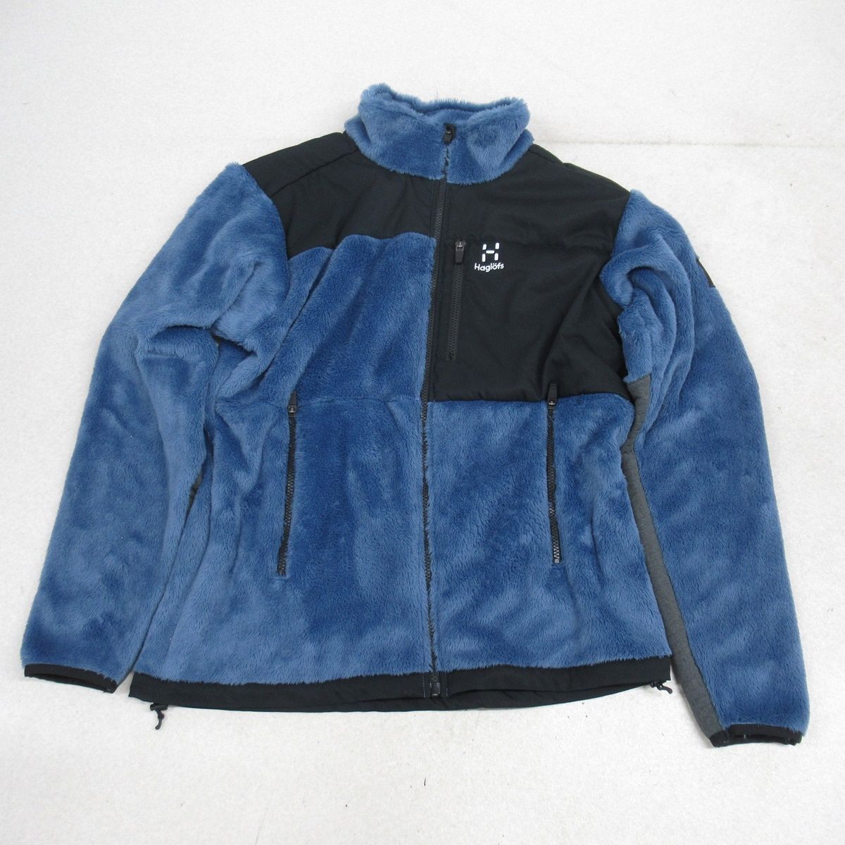Haglofs ホグロフス コンビネーション ハイロフトジャケット 日本限定モデル Lサイズ メンズ アイスブルーｘダークグレー